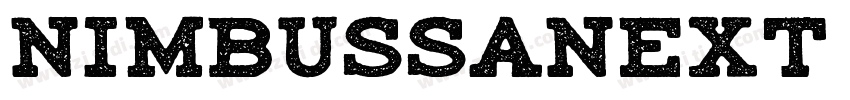 nimbussanext bol字体转换